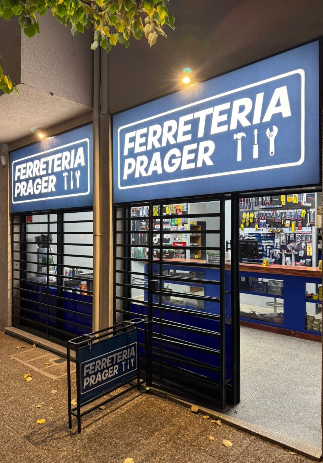 Fachada Ferretería Prager